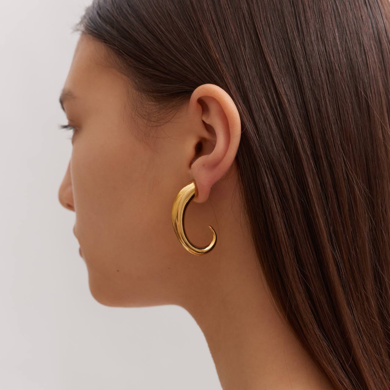 Horn mono earring